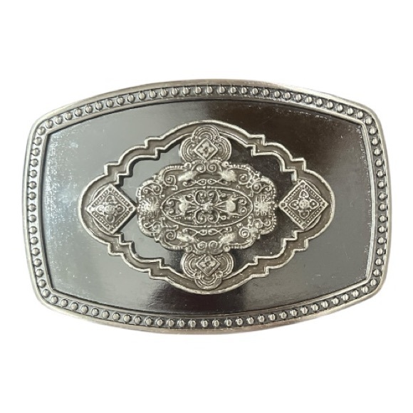 Elegant Silver Belt Buckle for Men - Picture 1 of 4